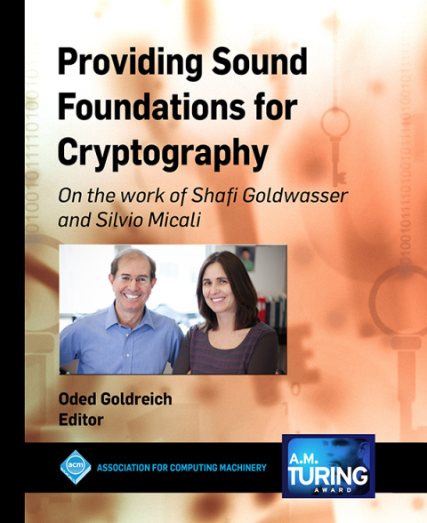 Cover image for book Providing Sound Foundations for Cryptography