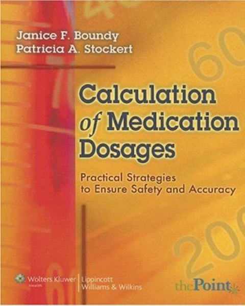 Cover image for book Calculation of Medication Dosages