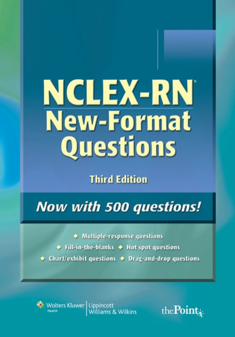 Cover image for book NCLEX-RN New-Format Questions