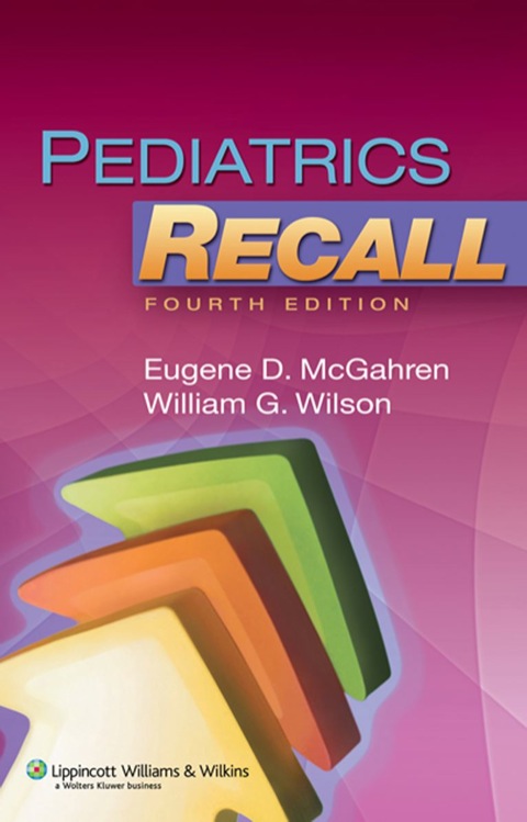 Cover image for book Pediatrics Recall