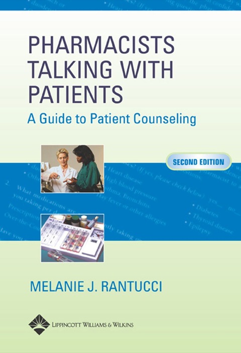 Cover image for book Pharmacists Talking with Patients: A Guide to Patient Counseling