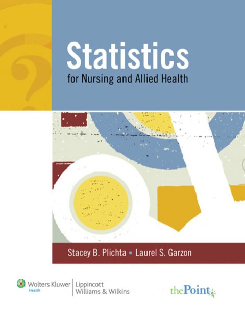 Cover image for book Statistics for Nursing and Allied Health