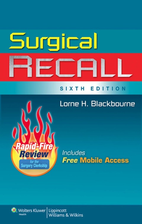 Cover image for book Surgical Recall