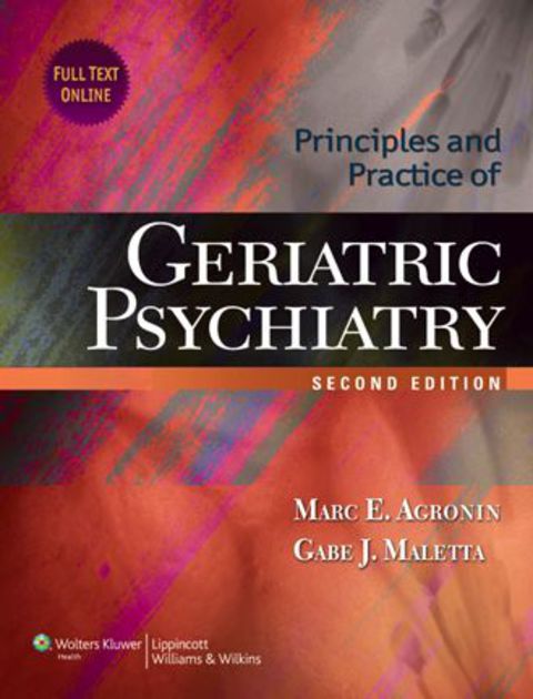 Cover image for book Principles and Practice of Geriatric Psychiatry