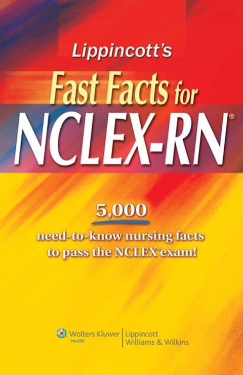 Cover image for book Lippincott's Fast Facts for NCLEX-RN