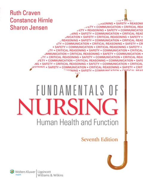 Cover image for book Fundamentals of Nursing: Human Health and Function