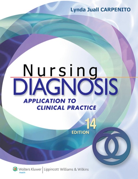 Cover image for book Nursing Diagnosis: Application to Clinical Practice