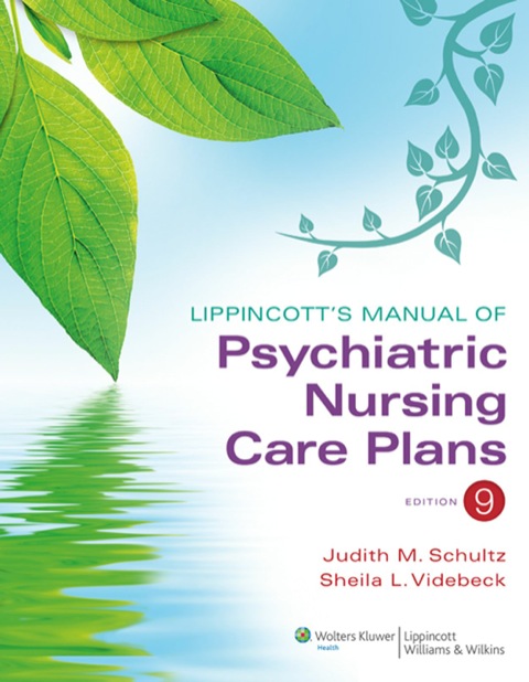 Cover image for book Lippincott's Manual of Psychiatric Nursing Care Plans