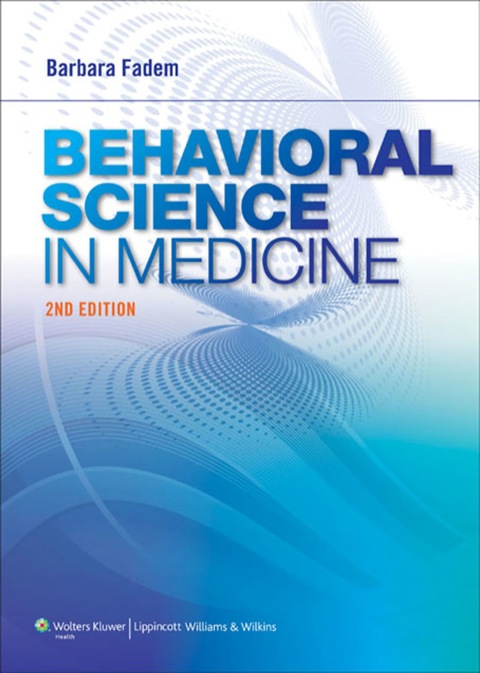 Cover image for book Behavioral Sciences in Medicine