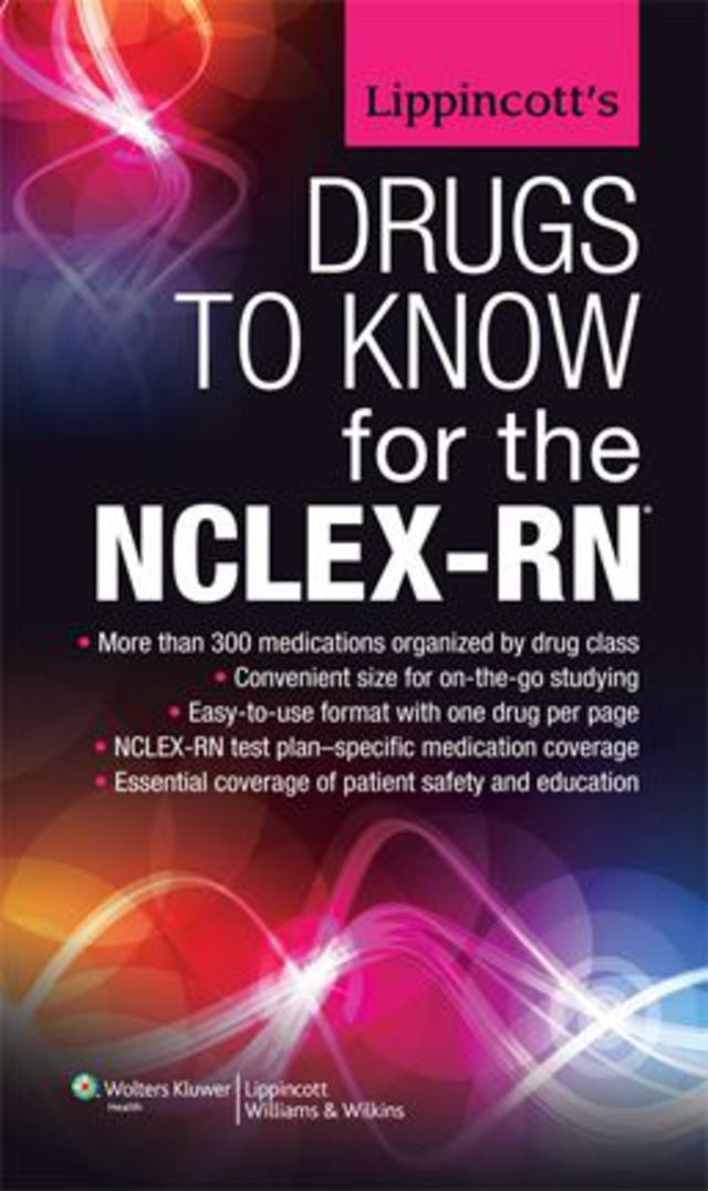 Lippincotts Drugs to Know for the Nclex Rn