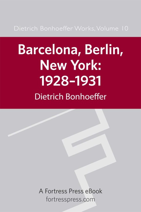Cover image for book Barcelona Berlin DBW Vol 10