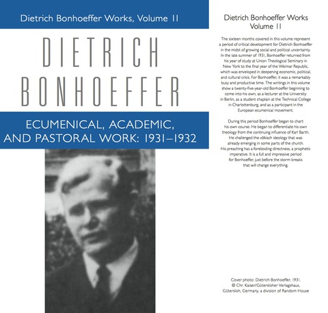 Cover image for book Ecumenical, Academic, and Pastoral Work