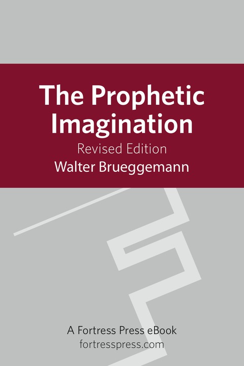 Cover image for book Prophetic Imagination