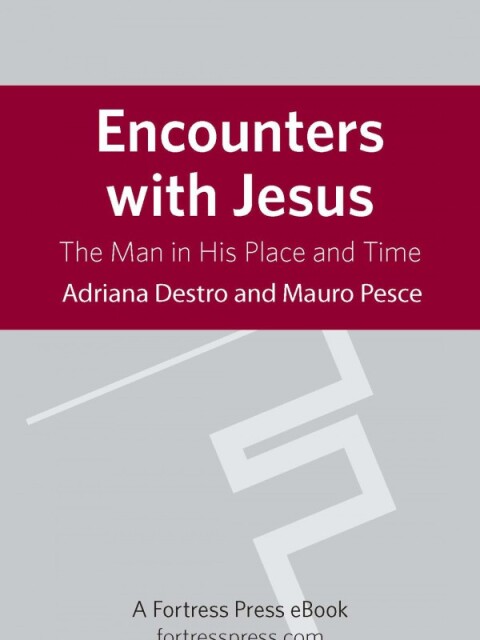 Cover image for book Encounters with Jesus: The Man in His Place and Time