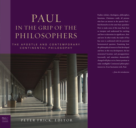 Cover image for book Paul in the Grip of the Philosophers: The Apostle and Contemporary Continental Philosophy