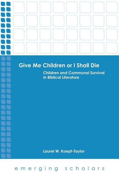Cover image for book Give Me Children or I Shall Die