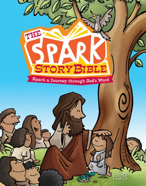 Cover image for book The Spark Story Bible: Spark a Journey through God's Word