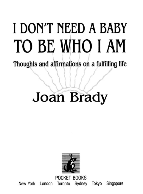 Cover image for book I Don't Need a Baby to Be Who I Am
