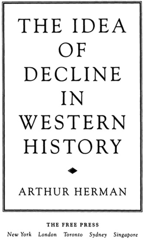 Cover image for book The Idea of Decline in Western History