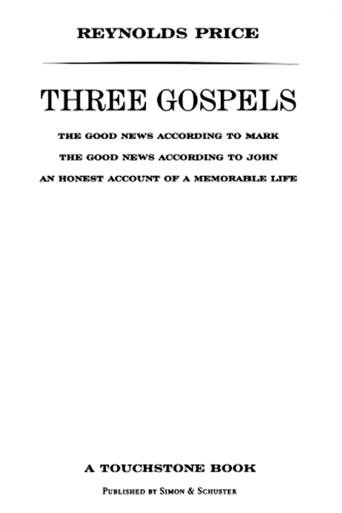 Cover image for book Three Gospels