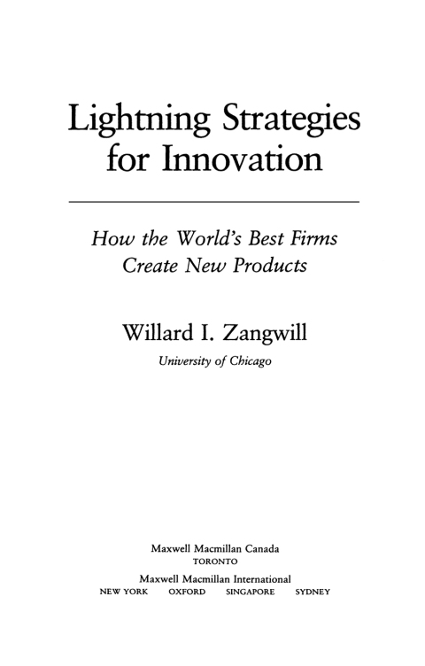 Cover image for book Light Strategies For Innovation