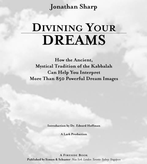 Cover image for book Divining Your Dreams