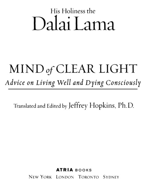Cover image for book Mind of Clear Light