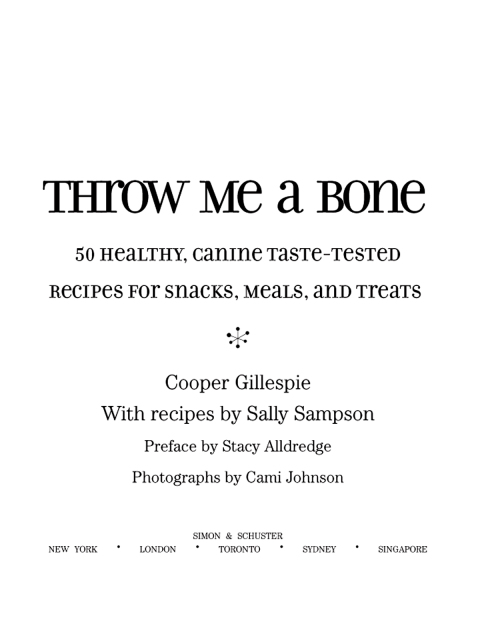 Cover image for book Throw Me a Bone