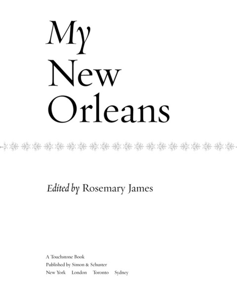 Cover image for book My New Orleans