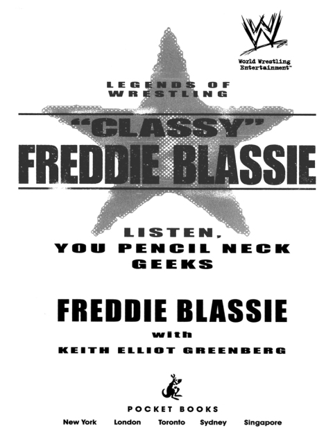 Cover image for book The Legends of Wrestling: "Classy" Freddie Blassie