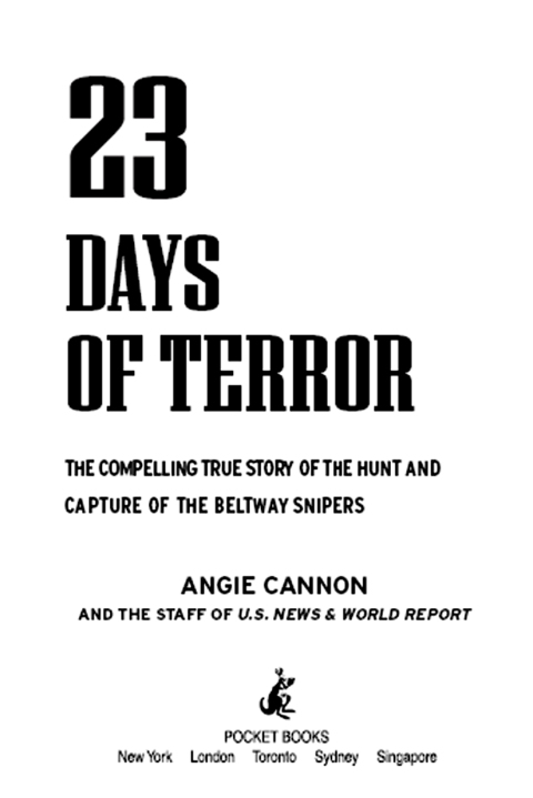 Cover image for book 23 Days of Terror
