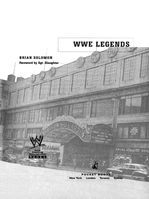 Cover image for book WWE Legends