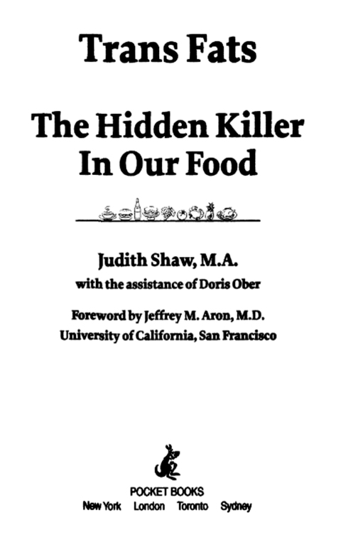Cover image for book Trans Fats