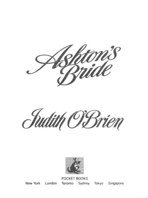 Cover image for book Ashton's Bride