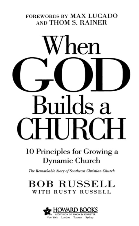 Cover image for book When God Builds a Church