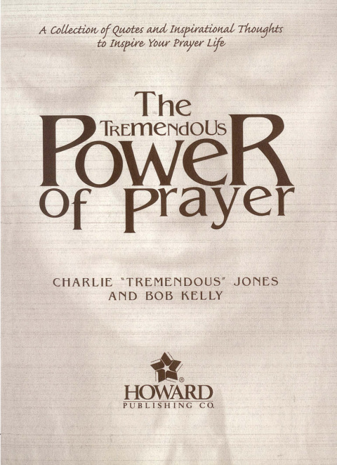 Cover image for book The Tremendous Power of Prayer