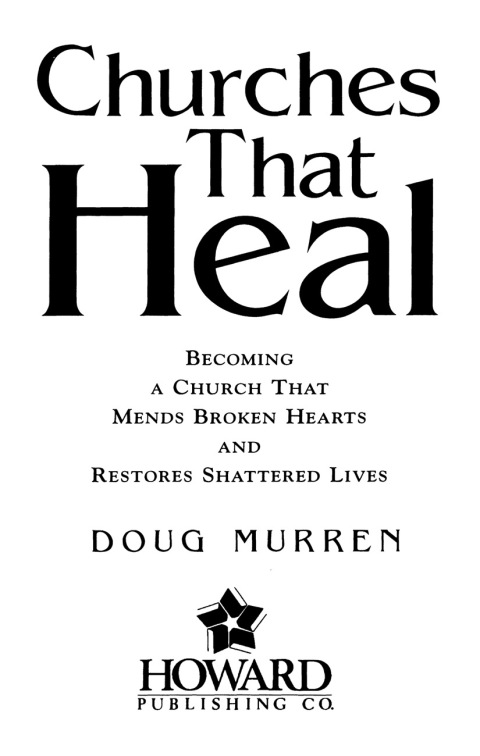 Cover image for book Churches That Heal