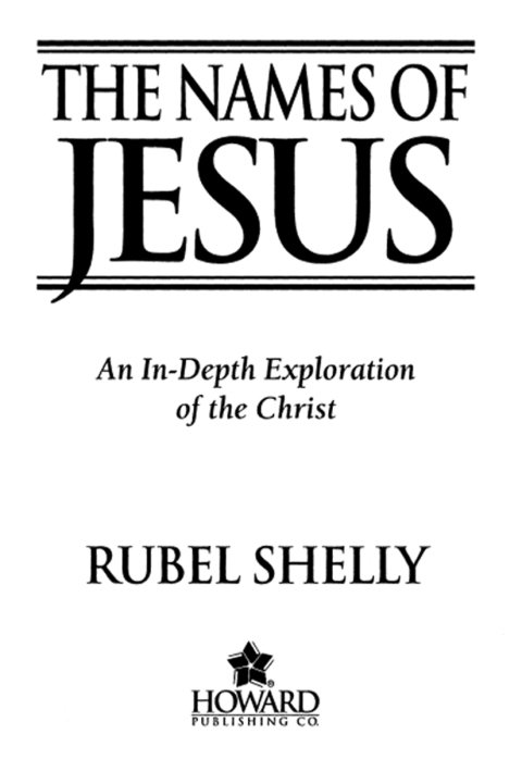 Cover image for book The Names of Jesus