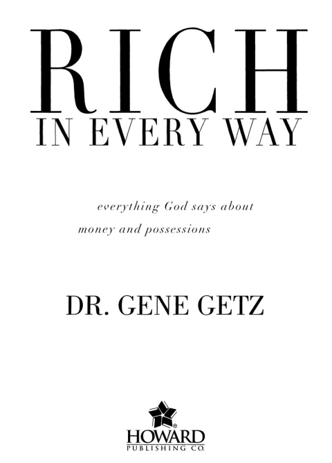 Cover image for book Rich in Every Way