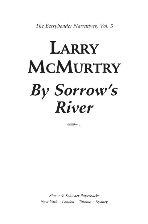 Cover image for book By Sorrow's River