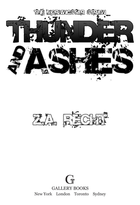 Cover image for book Thunder and Ashes