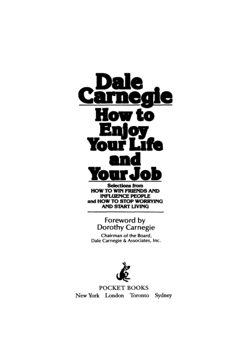 Cover image for book How To Enjoy Your Life And Your Job