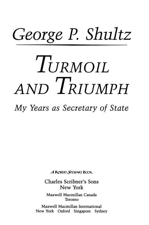 Cover image for book Turmoil and Triumph