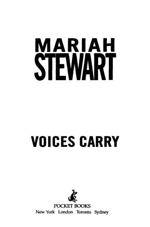 Cover image for book Voices Carry