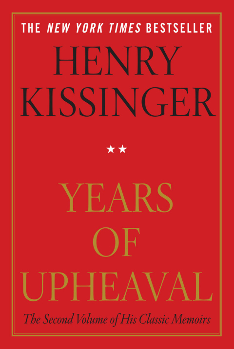 Cover image for book Years of Upheaval