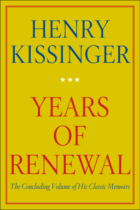 Cover image for book Years of Renewal