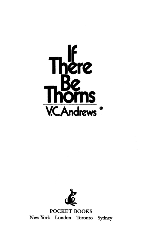Cover image for book If There Be Thorns