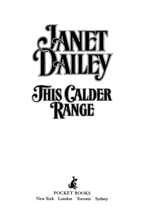 Cover image for book This Calder Range