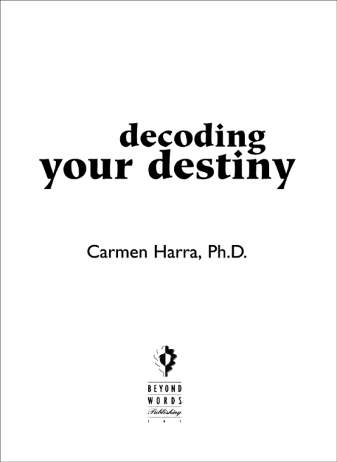 Cover image for book Decoding Your Destiny
