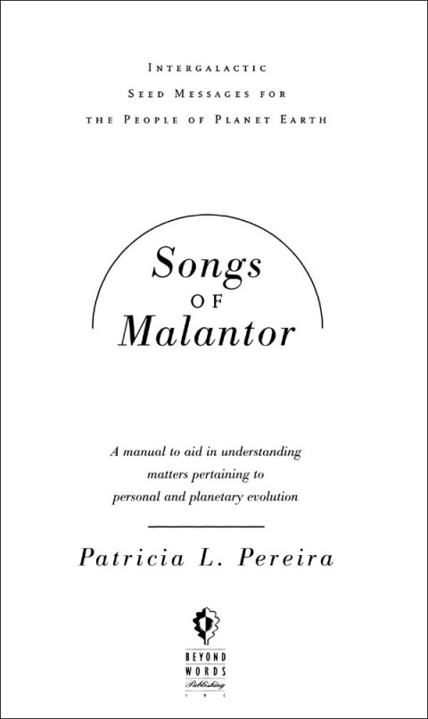 Cover image for book Songs Of Malantor